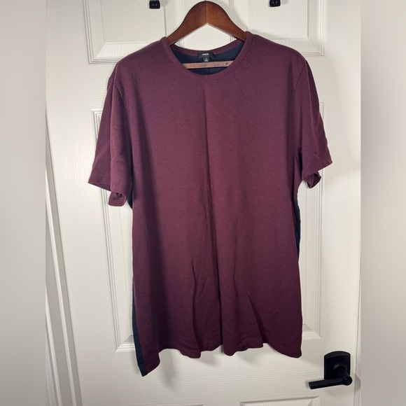 Vince. Men’s Colorblock Pima Cotton / Modal Blend T-shirt Men’s Size X-Large - Picture 1 of 6
